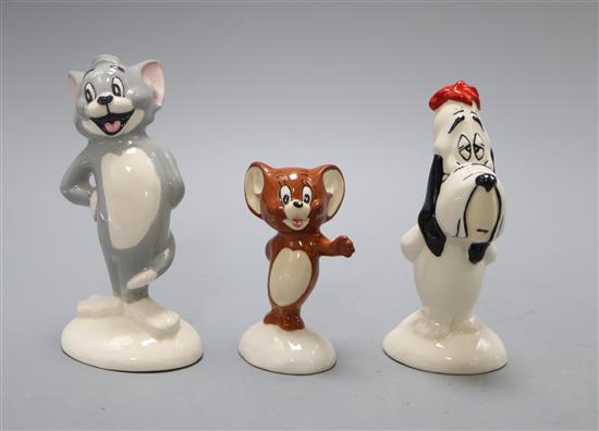 Beswick characters: Tom, Jerry and Droopy